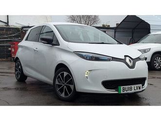 2018 renault zoe e dynamique nav (90ps) (q90) (ze40)