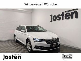 skoda superb combi 2.0 tdi led ahk carplay canton kam