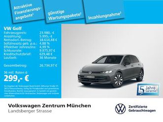 golf viii goal 1.5 tsi led parkpilot app 6-gang