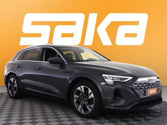 audi q8 e-tron suv 50 land of quattro ** vetokoukku / ilma-alusta / nahka-alcantara / acc / muistipenkki / navi / sporttipenkit **