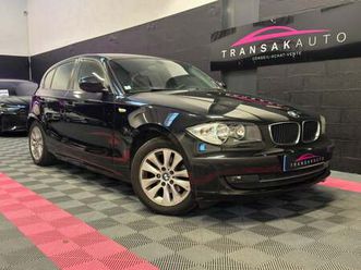 bmw serie 1 e87 lci 118d 143 ch confort / entretien à jour