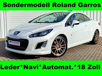 peugeot 308 cc roland garros*leder*navi*xenon