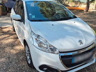 peugeot 208 2 places (utilitaire) – bluehdi 100 – 2020 – 1ère main – entretien complet