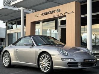 porsche 911 cabriolet type 997 phase 1 carrera 4s 3.8 355ch bva