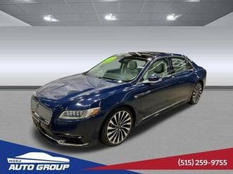 2017 lincoln continental black label