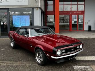 chevrolet camaro cabriolet l30 327 ci turbo fire 5.4 l v8 1968 boîte auto collection