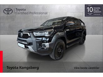 2,8 204hk d-cab 4wd sr+ inv. x ekstralys/veltebøyle