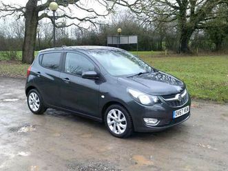 2018 vauxhall viva sl 1.0 - mot february 2027 - fsh - 2 owners - only 96,000 miles