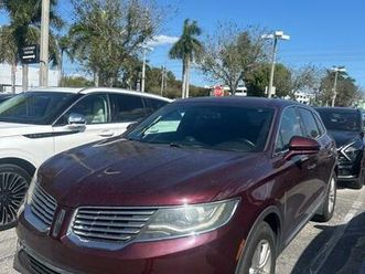 used 2017 lincoln mkx premiere