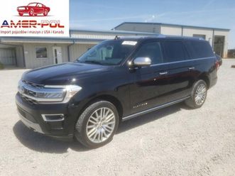ford expedition max platinum 2022 3.5l 3.5 benzyna 400km