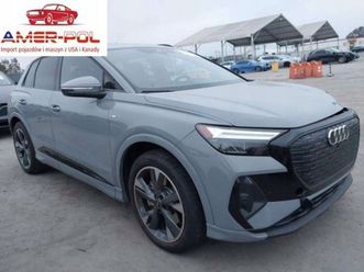 audi q4 e-tron e-tron premium 55 quattro 2024 elektryczny 295km