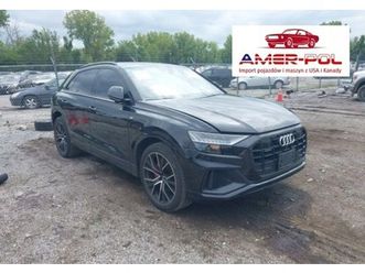 audi q8 2019r., 55 premium, 4x4, 3.0l., od ubezpieczalni 3.0 benzyna 335km