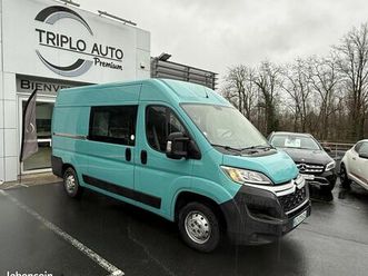 citroen jumper confort l2h2 2.0 bluehdi - 110 cabine approfondie tva recuperable + clim