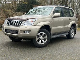 toyota land cruiser 4.0 v6 249ch executive - 1ère main - historique complet - 4x4 - toit pano - bva - 7 places - attelage - 185000km