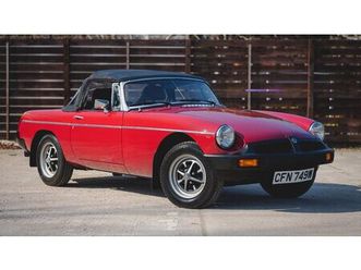 1980 19k miles genuine unrestored mg b roadster mgb a vendre
