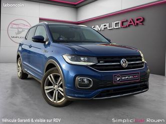 volkswagen t-cross 1.0 tsi 115 start/stop dsg7 r-line / garantie 12 mois
