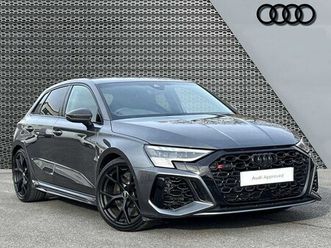 audi rs3 sportback carbon black tfsi quattro s tronic
