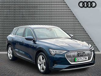 audi e-tron technik 50 quattro