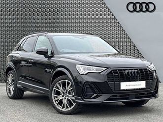 audi q3 suv black edition 245 ps tfsi quattro s tronic
