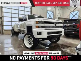 2019 chevrolet silverado 3500hd ltz plus drw