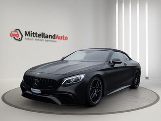 s 63 amg cabriolet 4matic speedshift mct