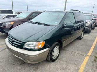 used 2002 toyota sienna le
