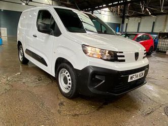 1.5 bluehdi 1000 professional standard panel van 5dr diesel manual swb euro 6 (start/stop) (100 ps) **finance availiable today**