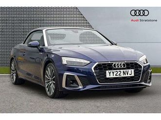 2022 audi a5 2.0 40 tfsi s line cabriolet 2d