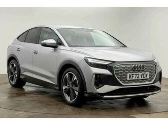 2023 audi q4 e-tron 40e s line sportback