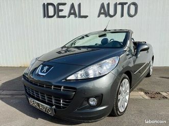 peugeot 207 cc 1.6 hdi 111 ch clim auto / regulateur boite 6 vitesse 1ere main 32.089km