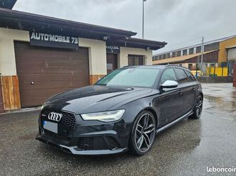 rs6 4.0 tfsi 560 quattro tiptronic 04/2016 garantie 6 mois