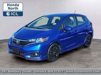 used 2018 honda fit sport