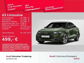 audi a3 limousine s line 35 tfsi 110(150) kw(ps) s tr