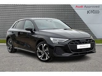 audi a3 sportback tfsi e black edition 204 ps e s tronic