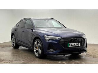 audi e-tron sportback 300kw 55 quattro 95kwh vorsprung 5dr auto