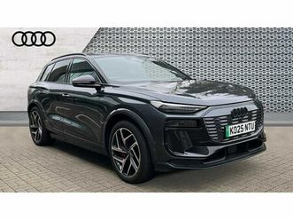 audi q6 e-tron edition 1 performance