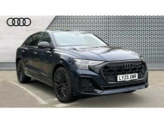 audi q8 suv black edition tfsi quattro tiptronic