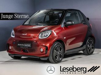 smart fortwo cabriolet eq passion led/22 kw/dab/kamera