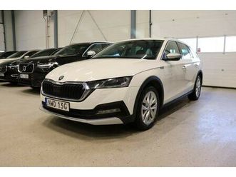 scout 2.0 tdi 4x4 1-ägare moms d-värm drag b-kam 200hk