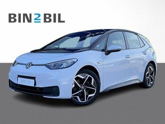 brugt vw id.3 el pro s 204hk 5d aut. til salg