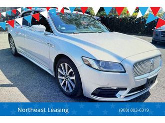 2017 lincoln continental sedan