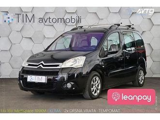 citroën berlingo multispace 1.6i 16v 109km klima slovensko poreklo