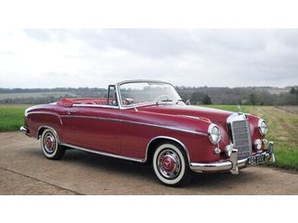 1960 mercedes-benz 220se cabriolet