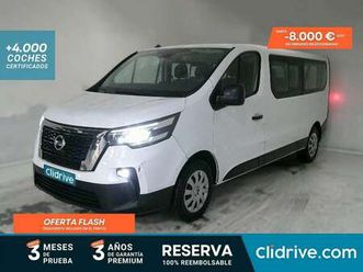 nissan nv300 combi 9 2.0dci 110kw a/t l2h1 1t comfort