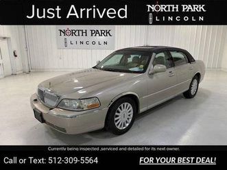 2005 lincoln town car signature limited sedan silver