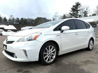 2012 toyota prius hybrid v five wagon rare leather clean no rust