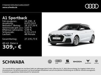audi a1 sportback advanced 25 tfsi s tronic 8-fach be