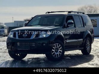 nissan pathfinder 3.0 dci le aut xen gsd bose mem 7sitz