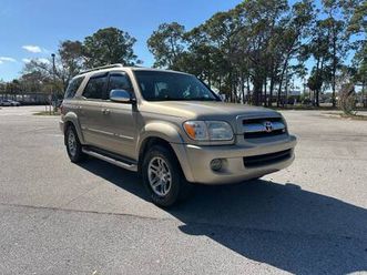 2007 toyota sequoia awd limited