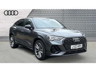 audi q3 sportback black edition 35 tfsi s tronic